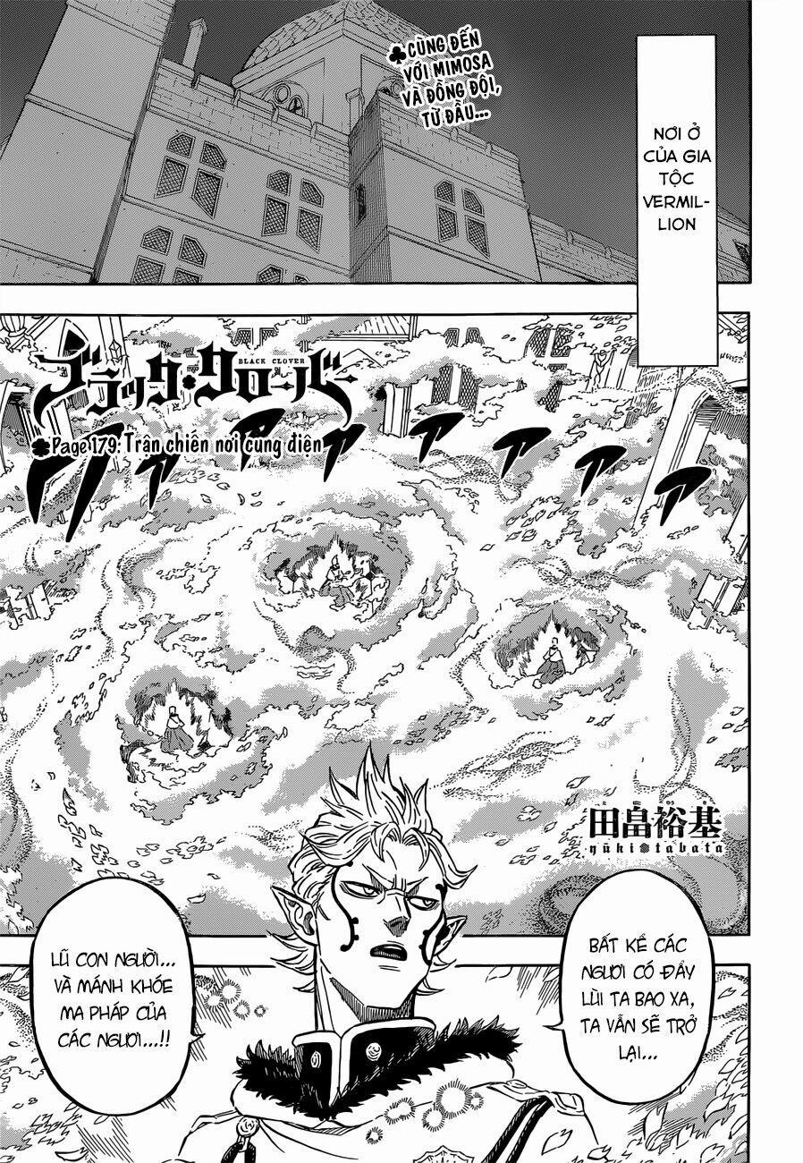 Black Clover – Pháp Sư Không Phép Thuật 179 trang 1