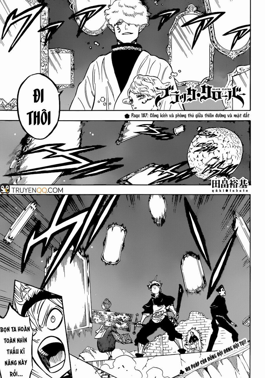 Black Clover – Pháp Sư Không Phép Thuật 187 trang 1