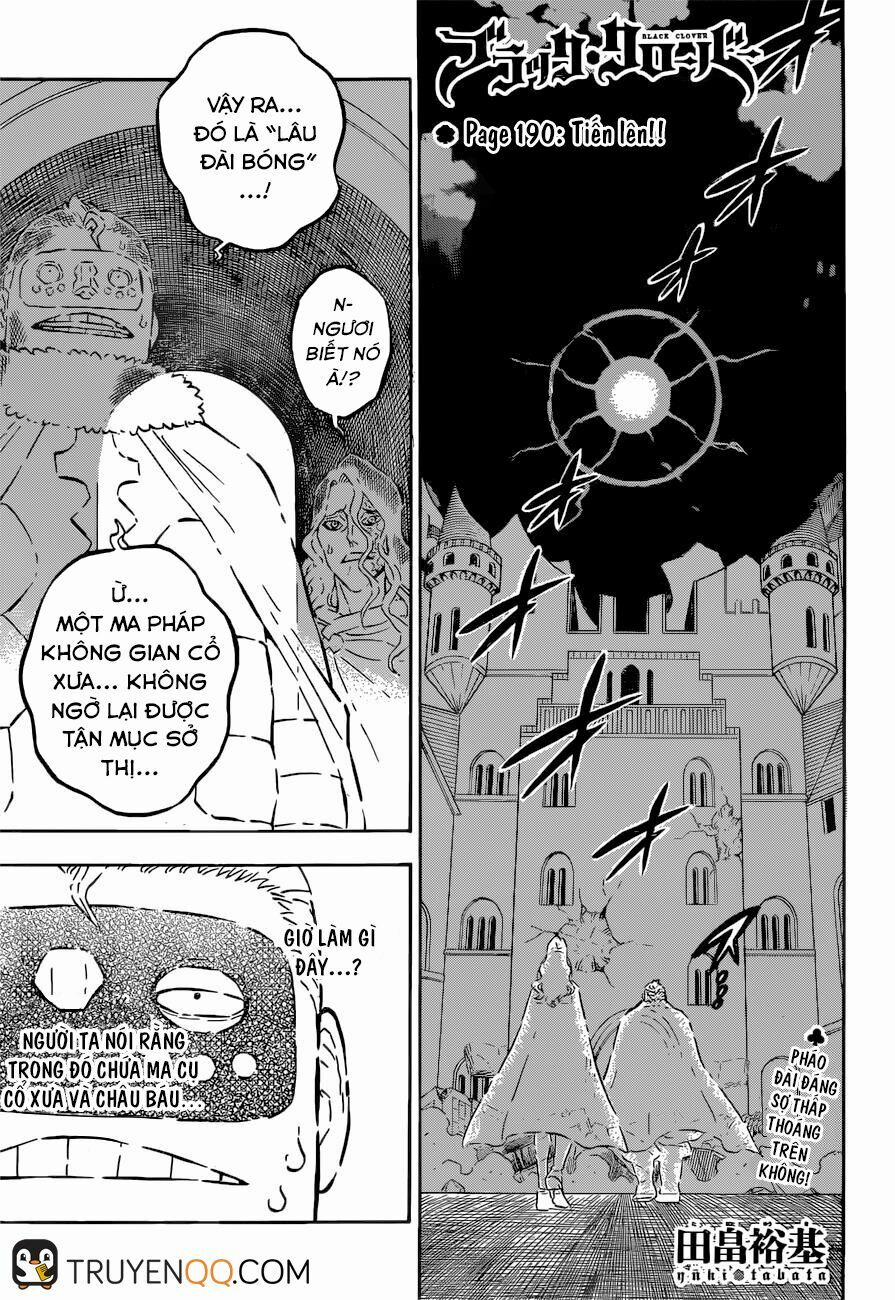 Black Clover – Pháp Sư Không Phép Thuật 190 trang 1