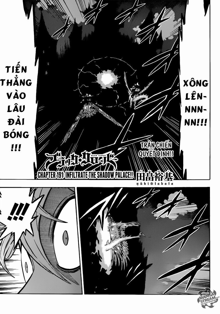 Black Clover – Pháp Sư Không Phép Thuật 191 trang 1