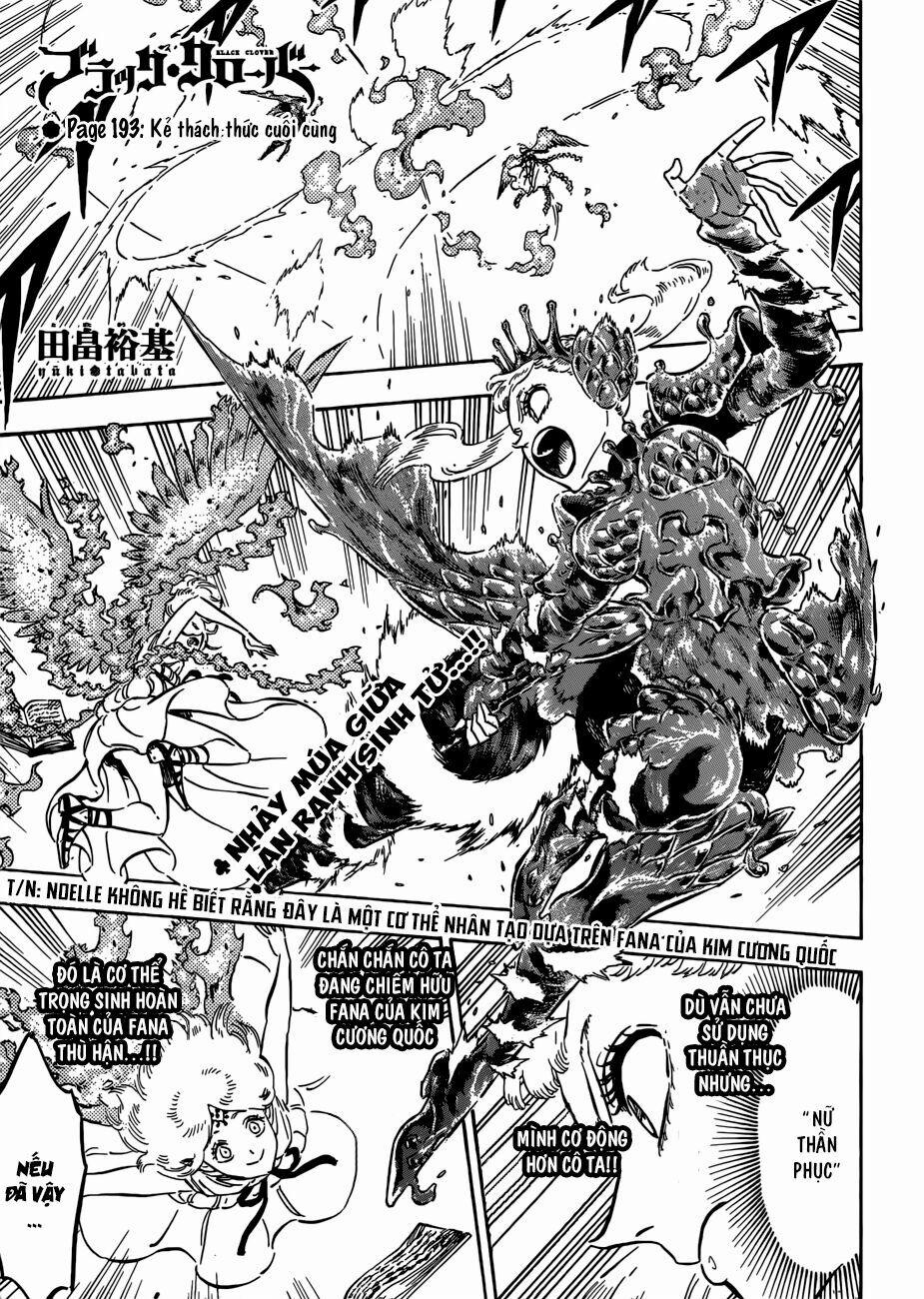 Black Clover – Pháp Sư Không Phép Thuật 193 trang 1