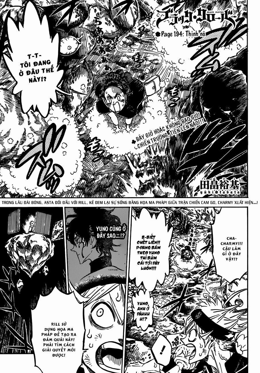 Black Clover – Pháp Sư Không Phép Thuật 194 trang 1