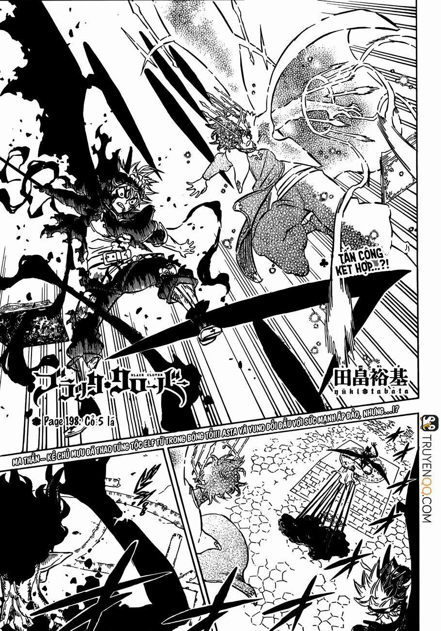 Black Clover – Pháp Sư Không Phép Thuật 198 trang 1