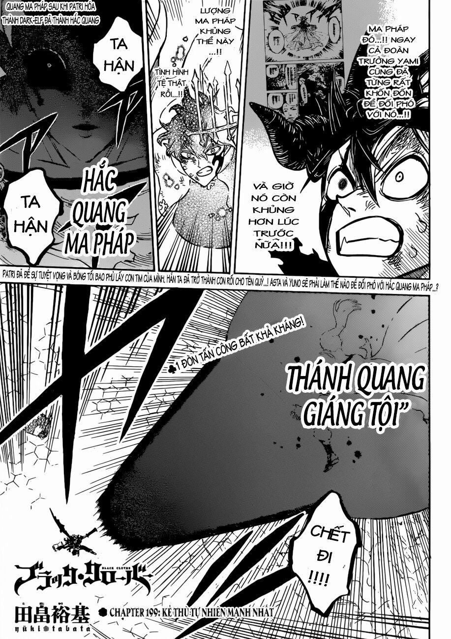 Black Clover – Pháp Sư Không Phép Thuật 199 trang 1