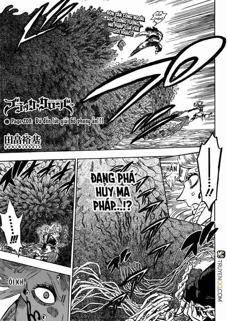 Black Clover – Pháp Sư Không Phép Thuật 203 trang 1