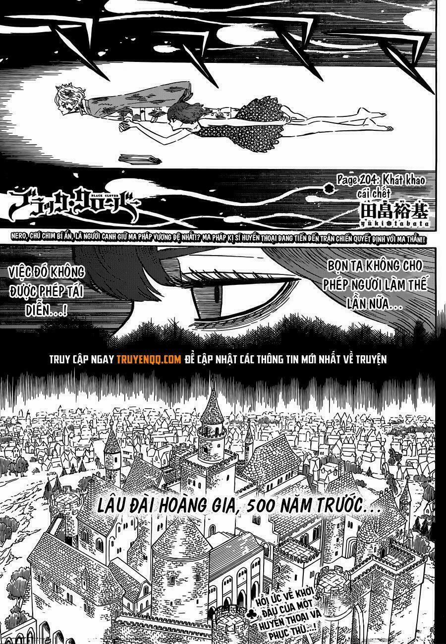 Black Clover – Pháp Sư Không Phép Thuật 204 trang 1