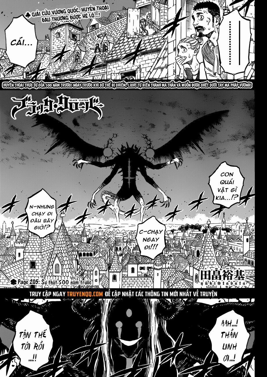 Black Clover – Pháp Sư Không Phép Thuật 205 trang 1