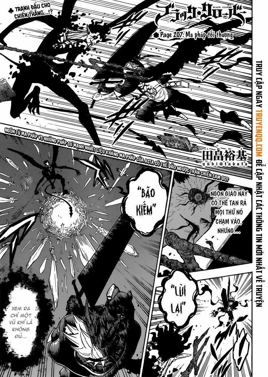 Black Clover – Pháp Sư Không Phép Thuật 207 trang 1
