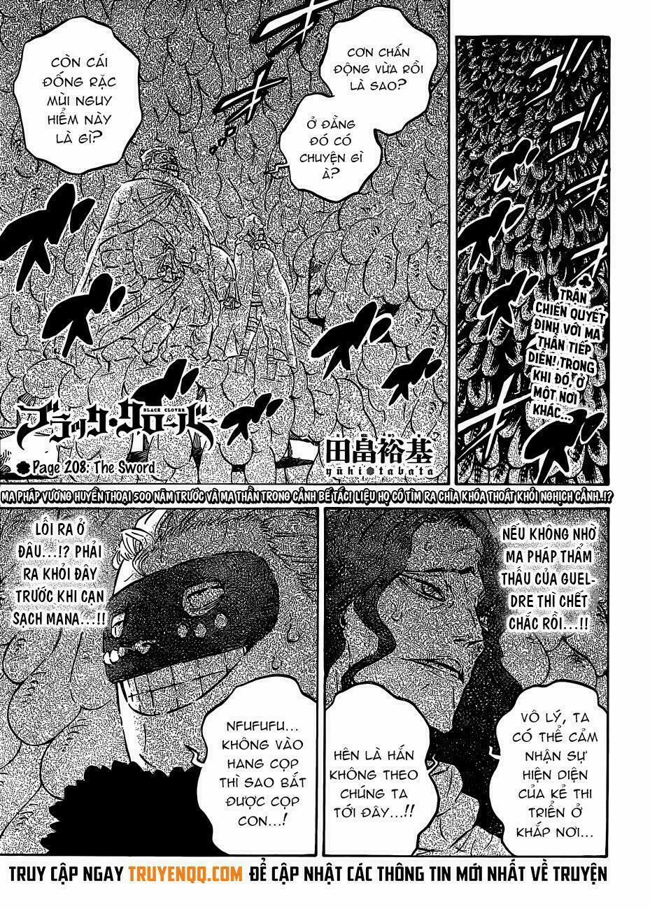 Black Clover – Pháp Sư Không Phép Thuật 208 trang 1