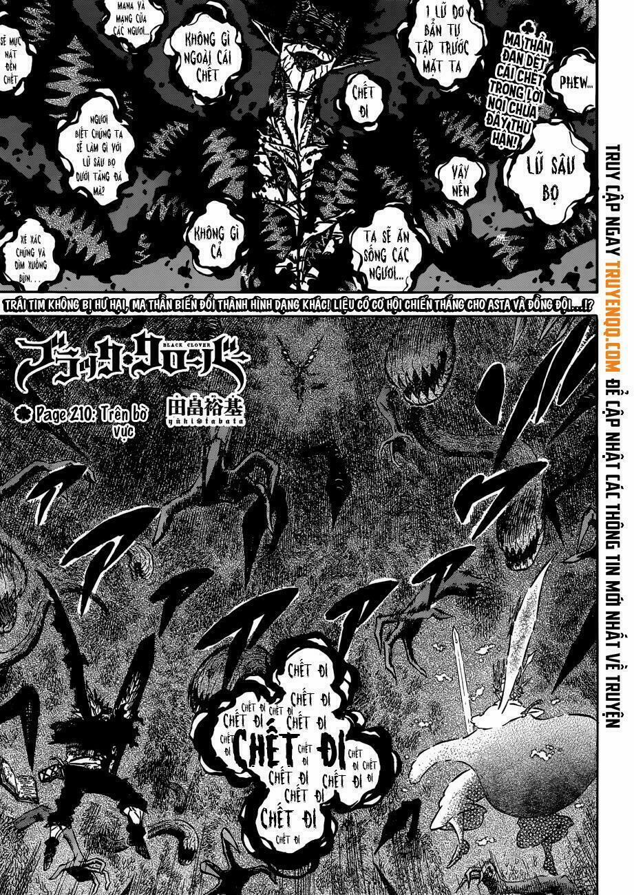 Black Clover – Pháp Sư Không Phép Thuật 210 trang 1