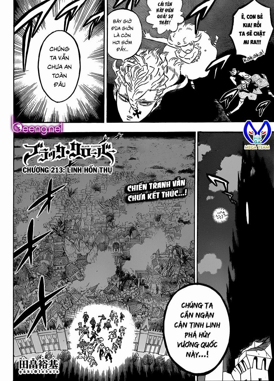 Black Clover – Pháp Sư Không Phép Thuật 213 trang 1