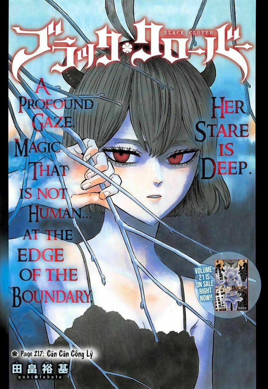 Black Clover – Pháp Sư Không Phép Thuật 217 trang 1