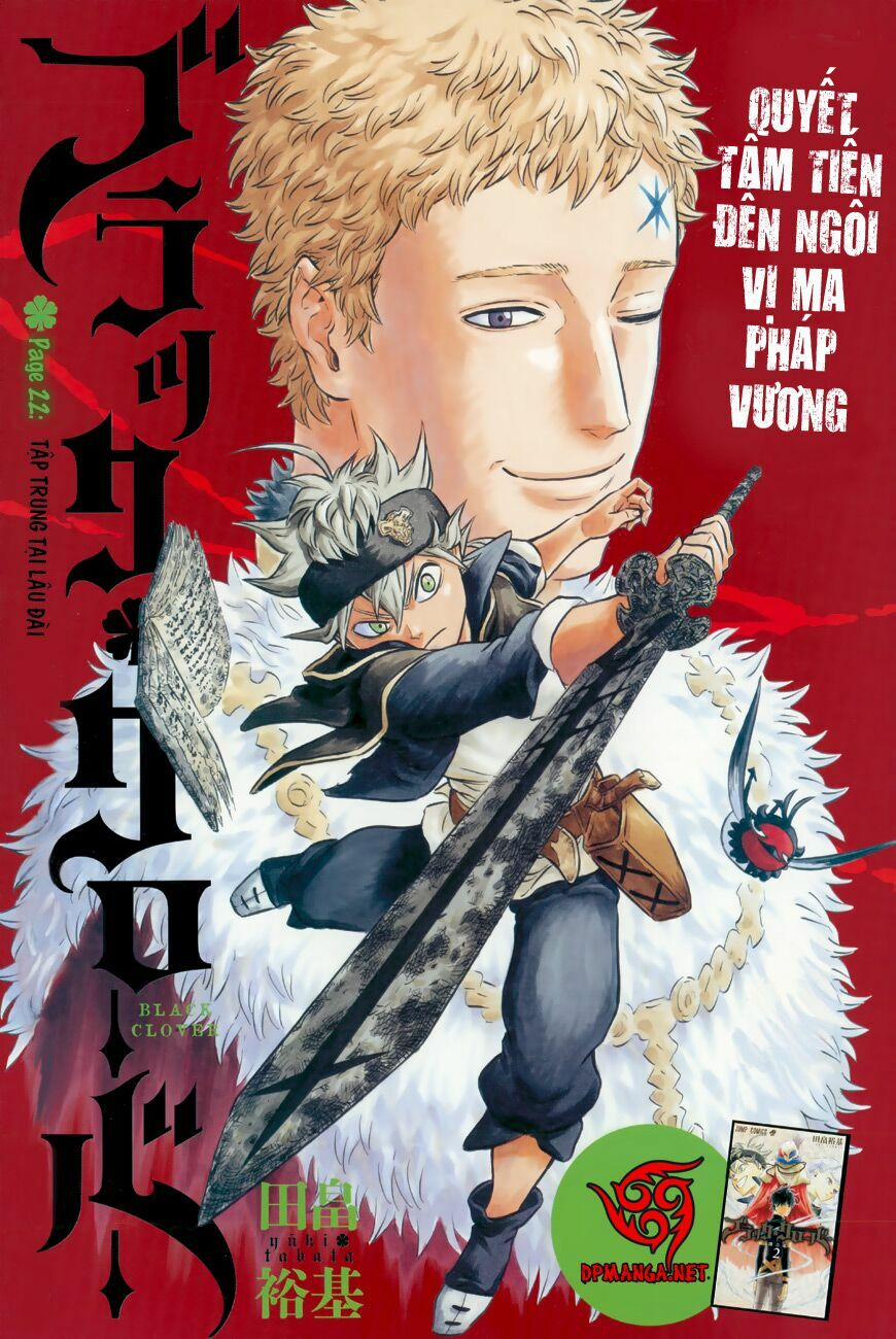 Black Clover – Pháp Sư Không Phép Thuật 22 trang 1