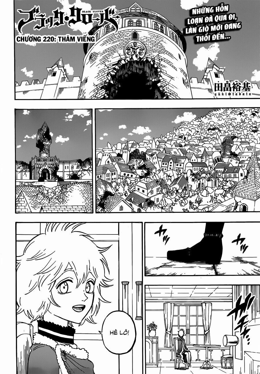 Black Clover – Pháp Sư Không Phép Thuật 220 trang 1