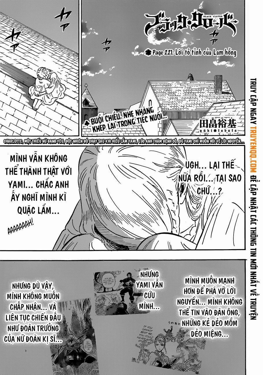 Black Clover – Pháp Sư Không Phép Thuật 221 trang 1