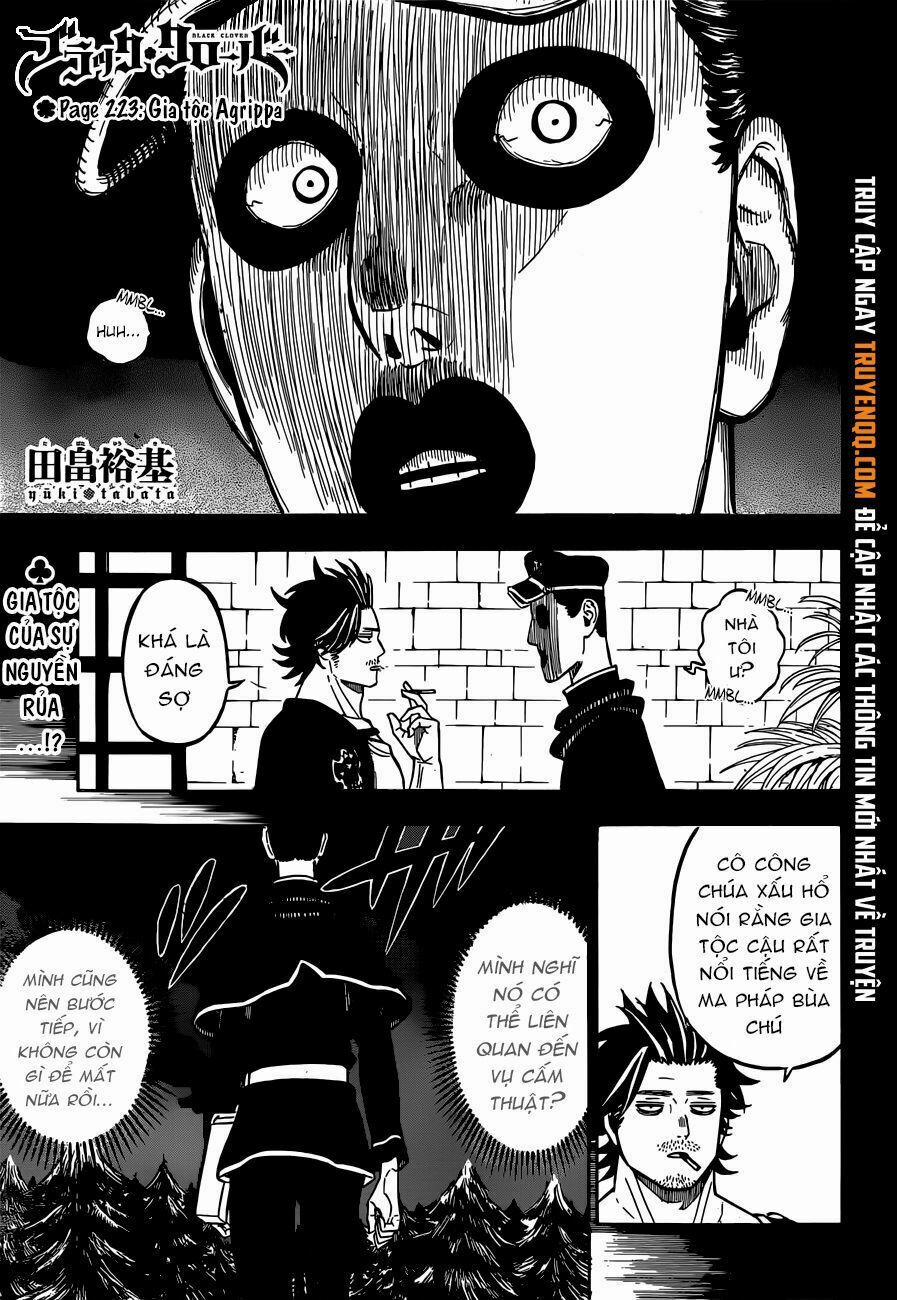 Black Clover – Pháp Sư Không Phép Thuật 223 trang 1