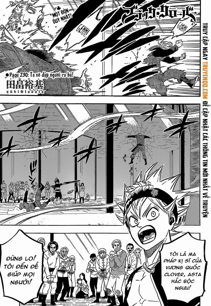 Black Clover – Pháp Sư Không Phép Thuật 230 trang 1