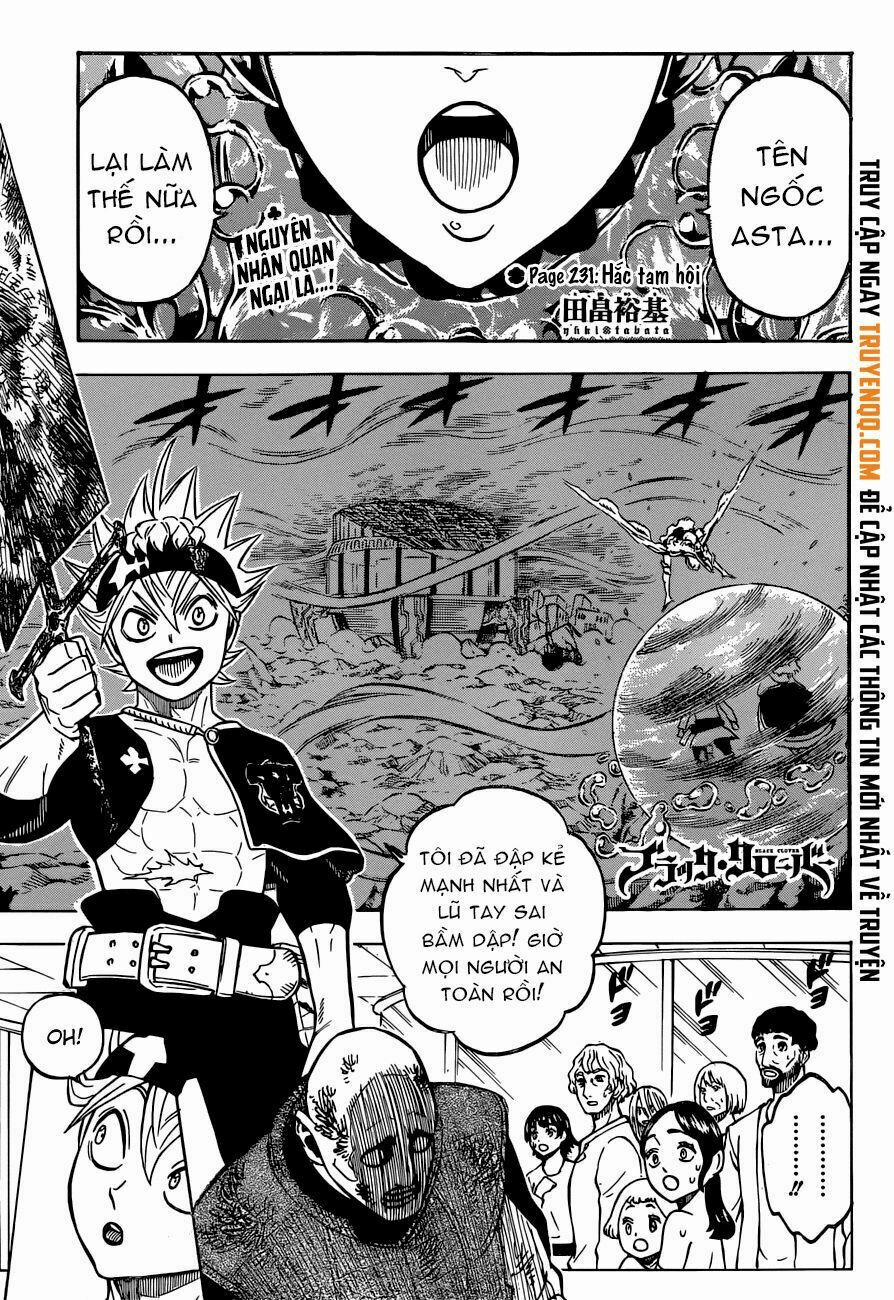 Black Clover – Pháp Sư Không Phép Thuật 231 trang 1