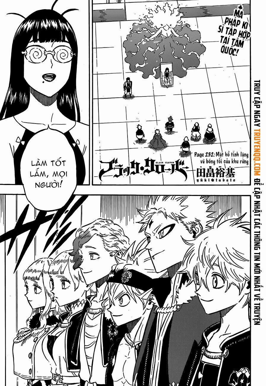 Black Clover – Pháp Sư Không Phép Thuật 232 trang 1
