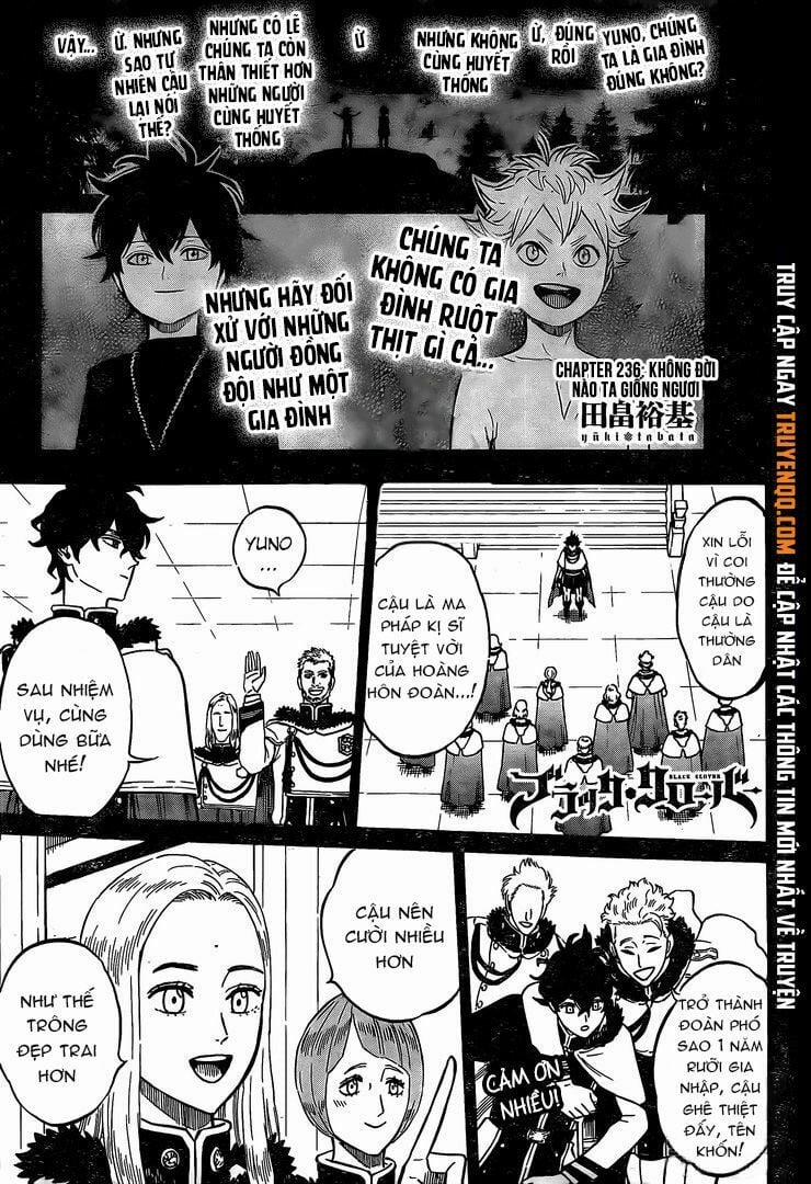Black Clover – Pháp Sư Không Phép Thuật 236 trang 1