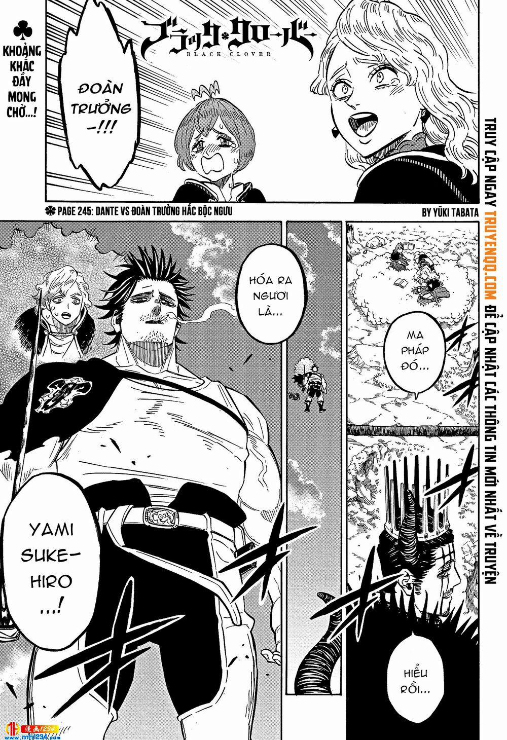 Black Clover – Pháp Sư Không Phép Thuật 245 trang 1