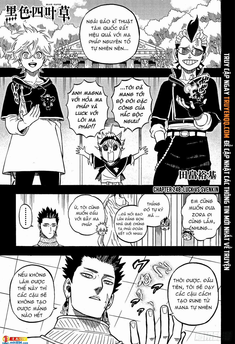 Black Clover – Pháp Sư Không Phép Thuật 248 trang 1