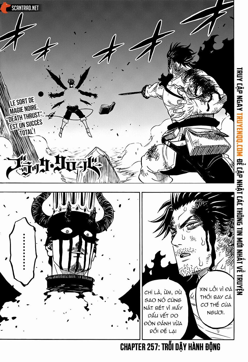 Black Clover – Pháp Sư Không Phép Thuật 257 trang 1