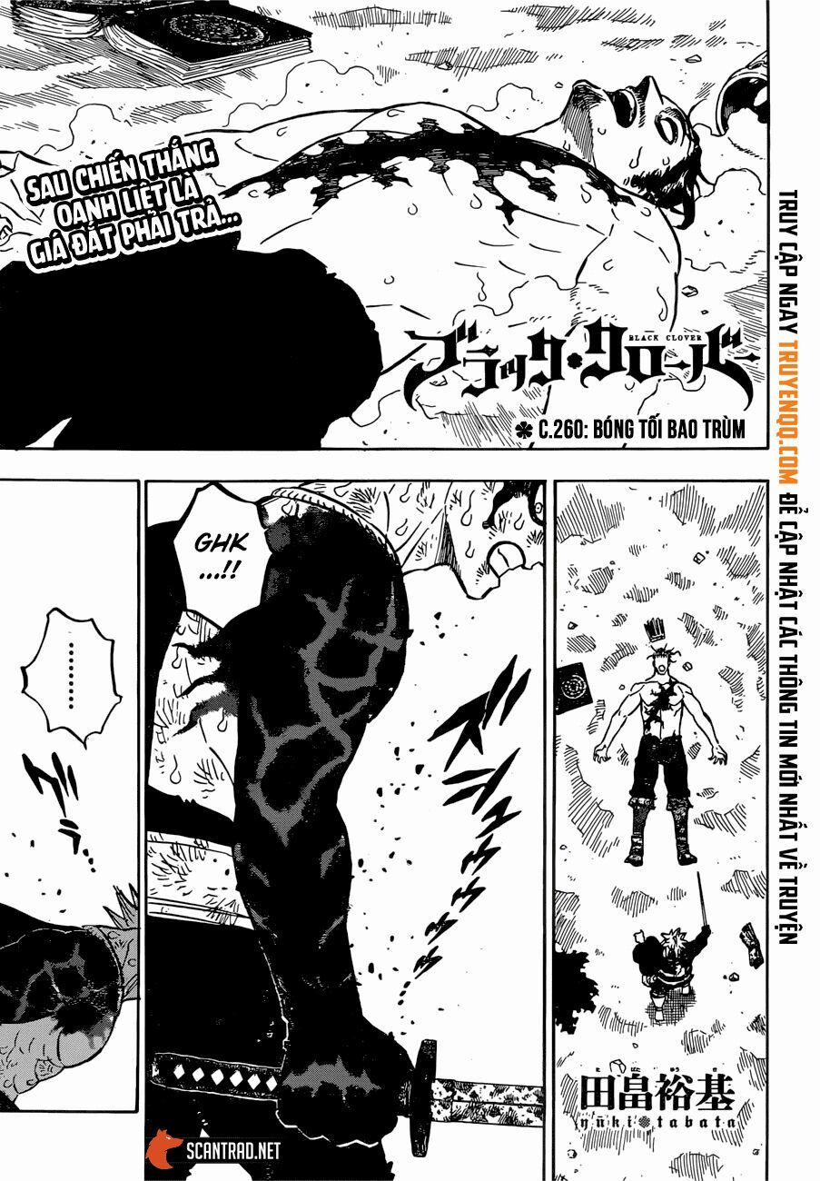 Black Clover – Pháp Sư Không Phép Thuật 260 trang 1