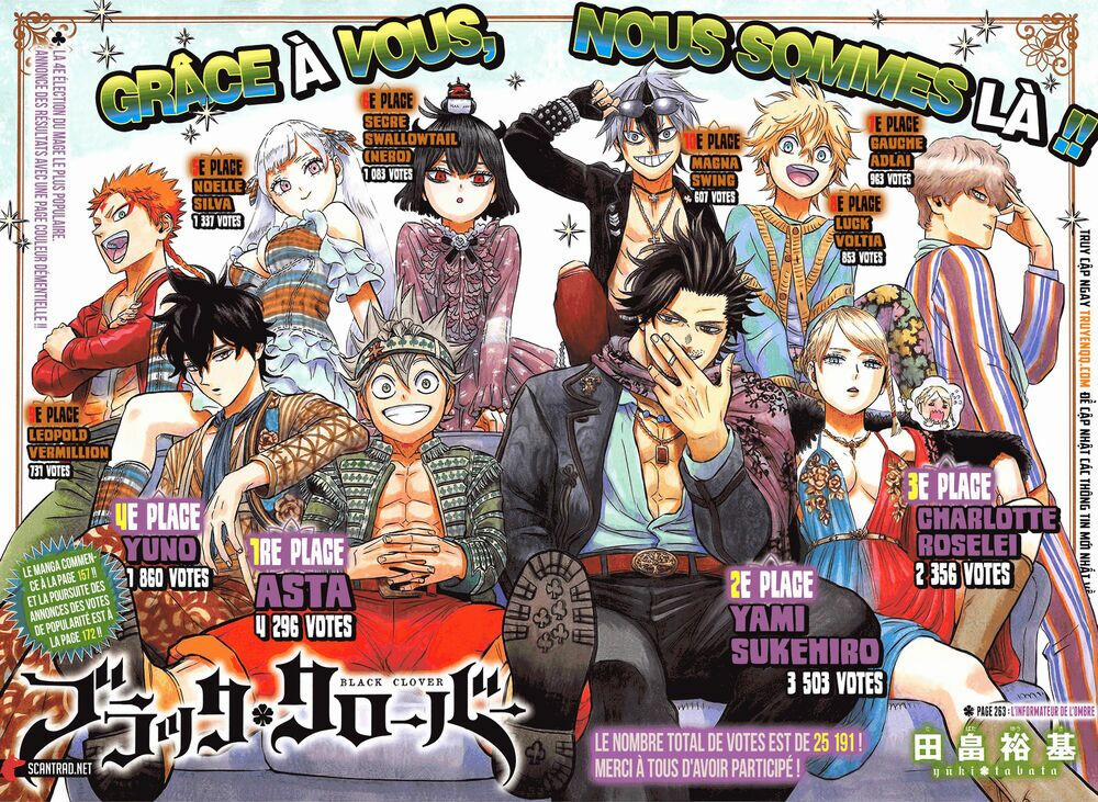 Black Clover – Pháp Sư Không Phép Thuật 263 trang 1