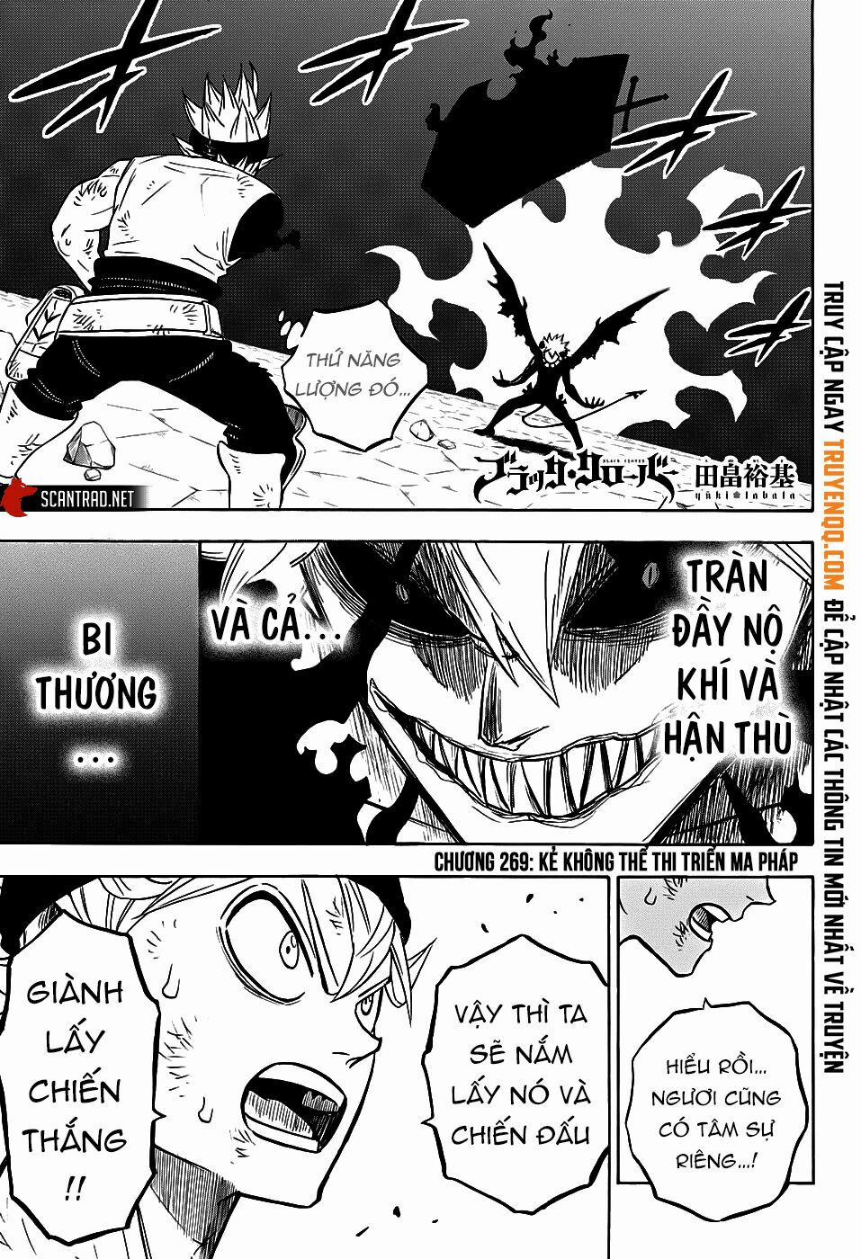 Black Clover – Pháp Sư Không Phép Thuật 269 trang 1