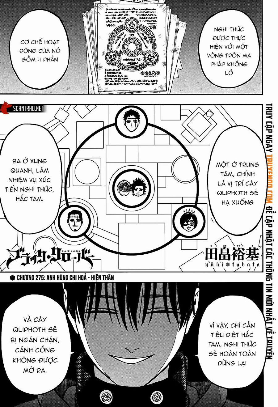 Black Clover – Pháp Sư Không Phép Thuật 275 trang 1