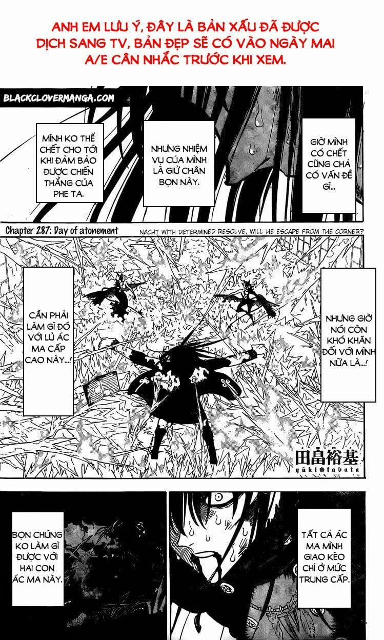 Black Clover – Pháp Sư Không Phép Thuật 287 trang 1