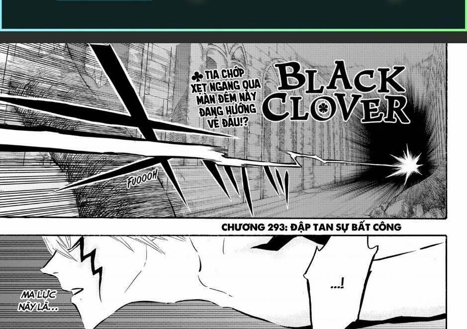 Black Clover – Pháp Sư Không Phép Thuật 293 trang 1