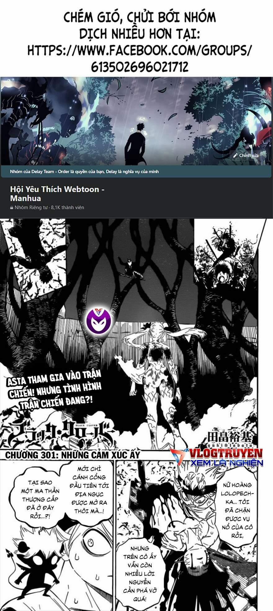 Black Clover – Pháp Sư Không Phép Thuật 301 trang 0