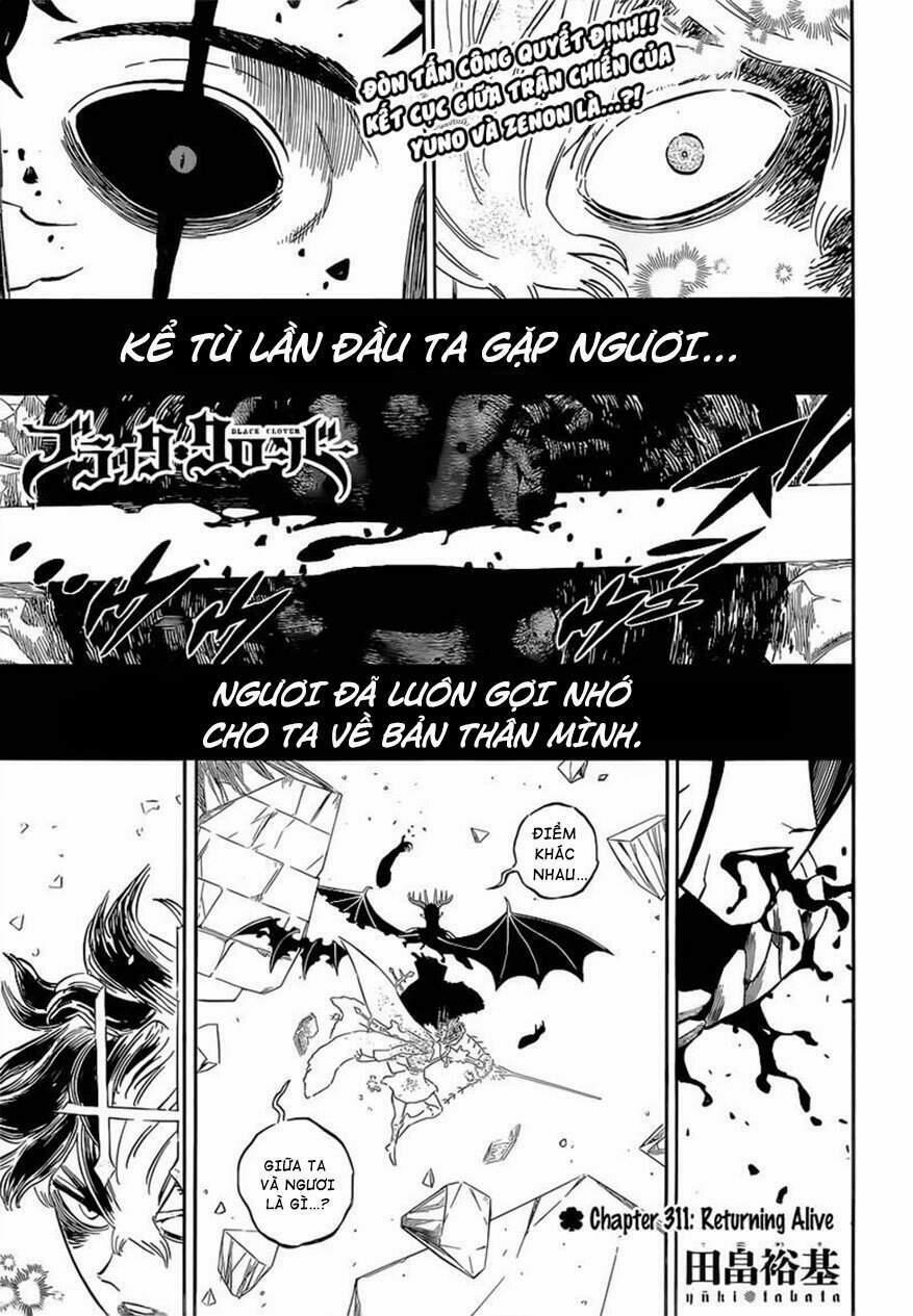 Black Clover – Pháp Sư Không Phép Thuật 311 trang 0