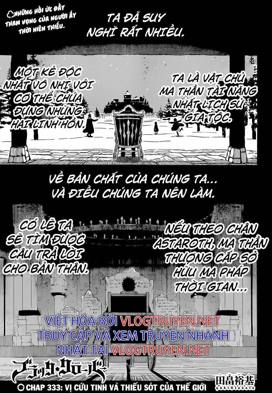 Black Clover – Pháp Sư Không Phép Thuật 333 trang 0