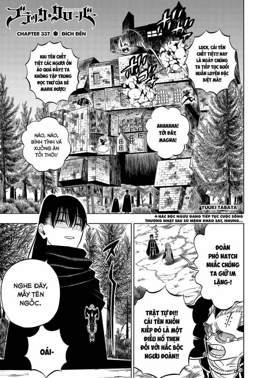 Black Clover – Pháp Sư Không Phép Thuật 337 trang 1