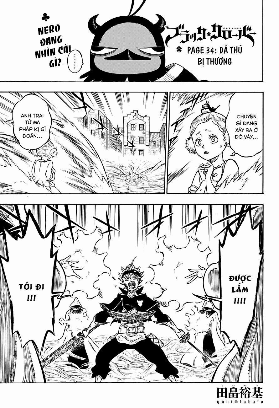 Black Clover – Pháp Sư Không Phép Thuật 34 trang 1