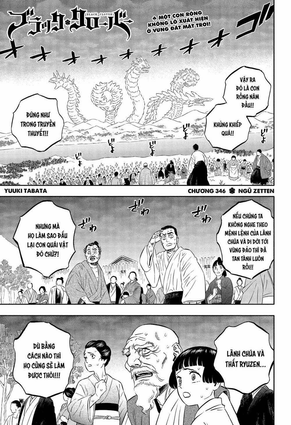 Black Clover – Pháp Sư Không Phép Thuật 346 trang 1