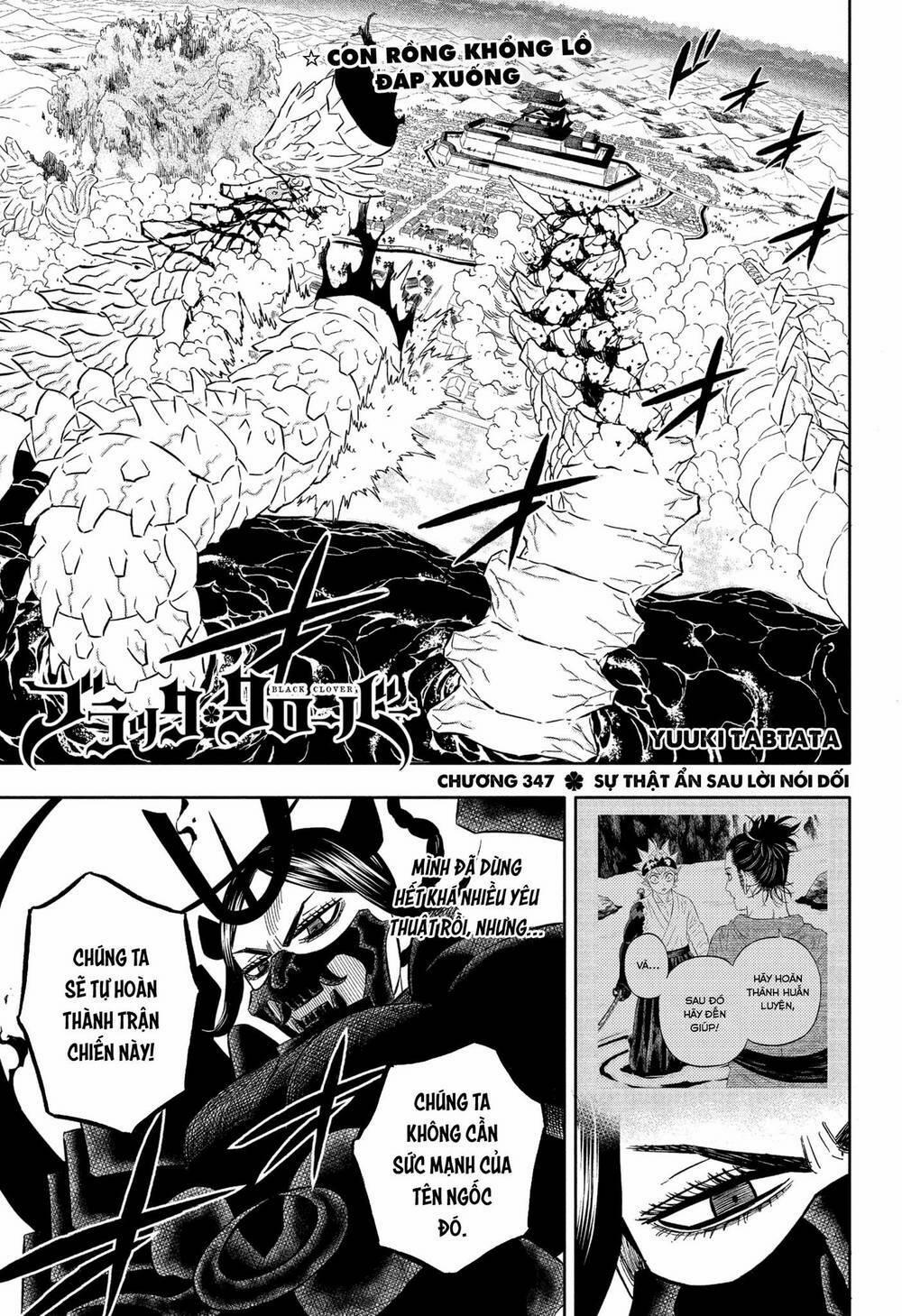 Black Clover – Pháp Sư Không Phép Thuật 347 trang 1