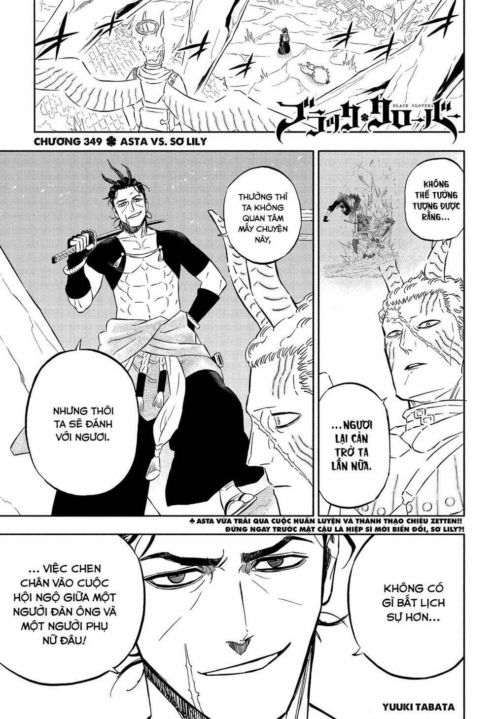 Black Clover – Pháp Sư Không Phép Thuật 349 trang 1