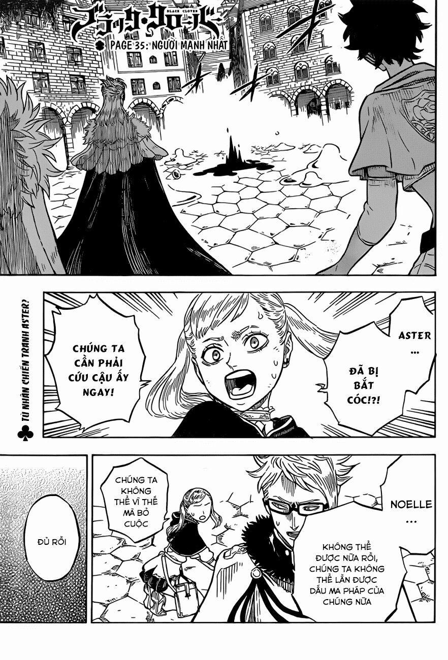 Black Clover – Pháp Sư Không Phép Thuật 35 trang 1