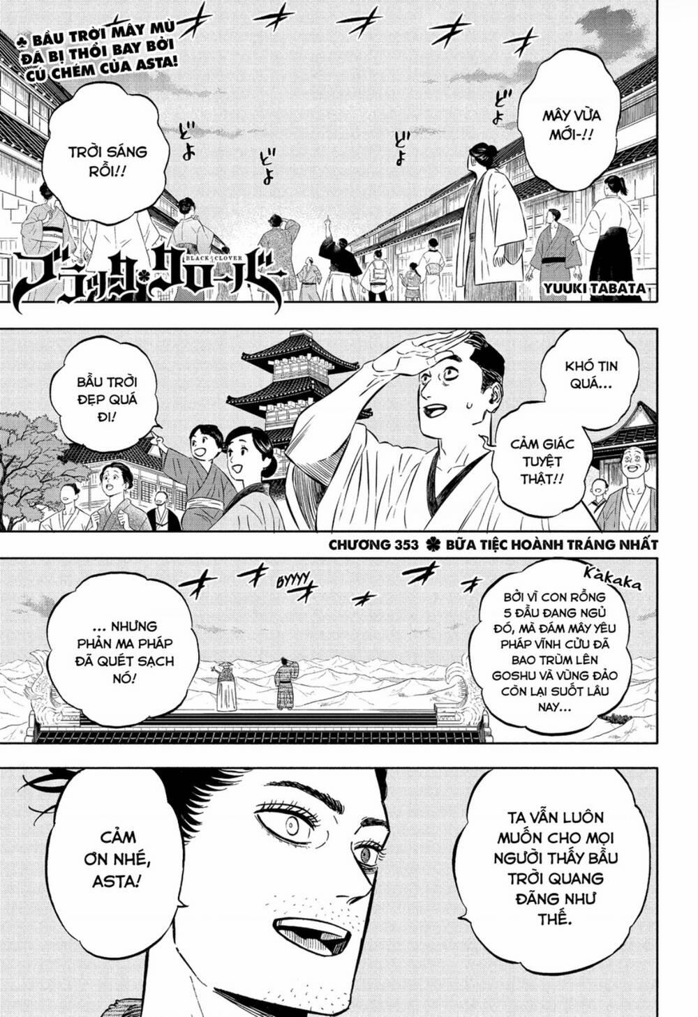 Black Clover – Pháp Sư Không Phép Thuật 353 trang 0