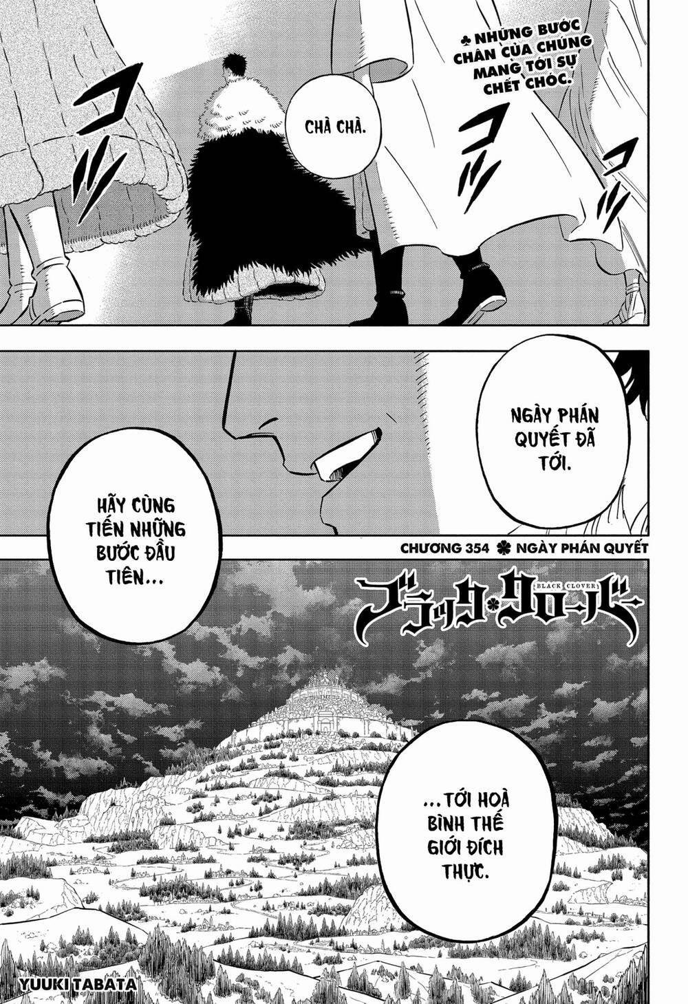 Black Clover – Pháp Sư Không Phép Thuật 354 trang 1