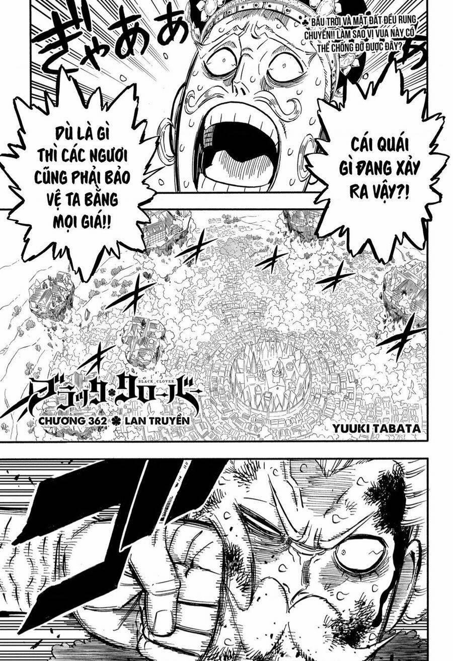 Black Clover – Pháp Sư Không Phép Thuật 362 trang 1