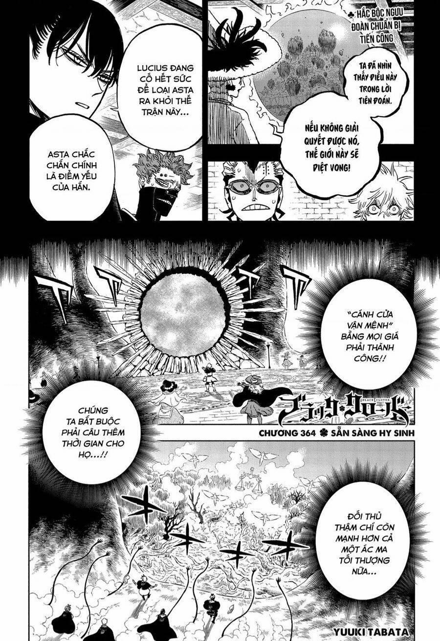 Black Clover – Pháp Sư Không Phép Thuật 364 trang 1