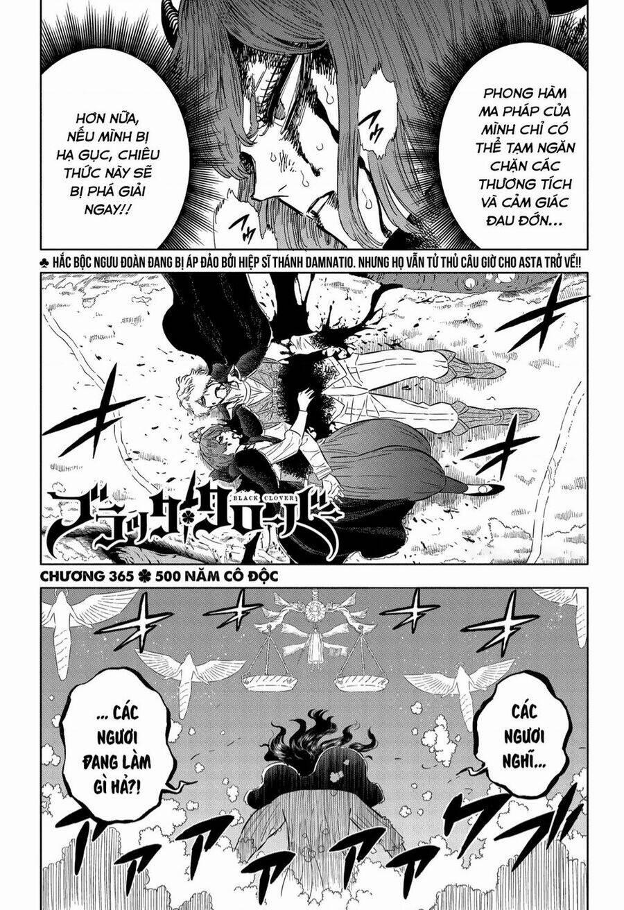 Black Clover – Pháp Sư Không Phép Thuật 365 trang 1