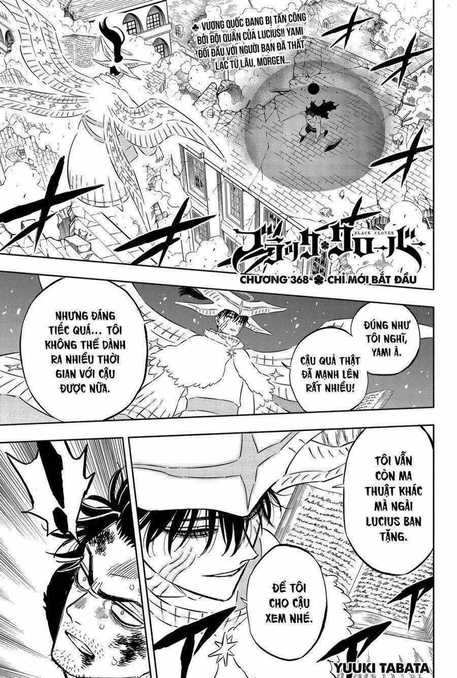 Black Clover – Pháp Sư Không Phép Thuật 368 trang 1