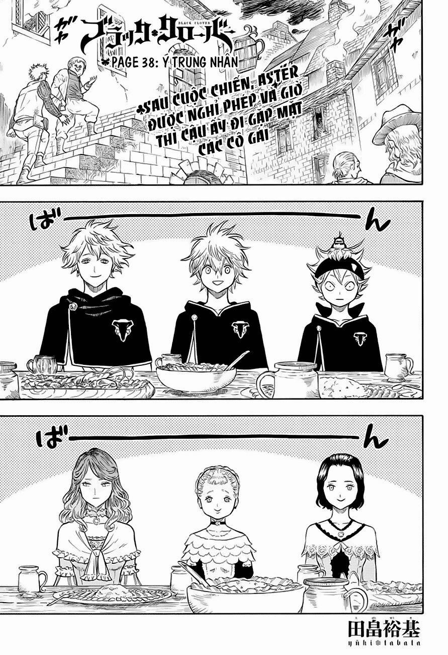 Black Clover – Pháp Sư Không Phép Thuật 38 trang 1