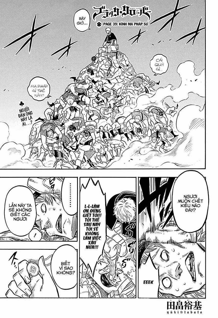Black Clover – Pháp Sư Không Phép Thuật 39 trang 1